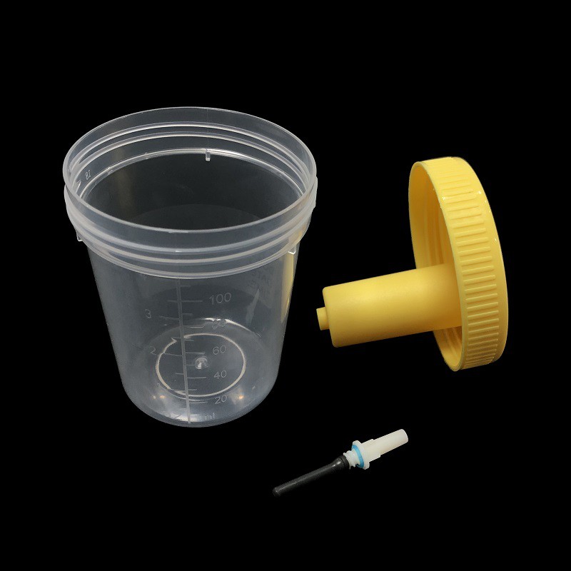 Negative pressure urine container Negative pressure urine container