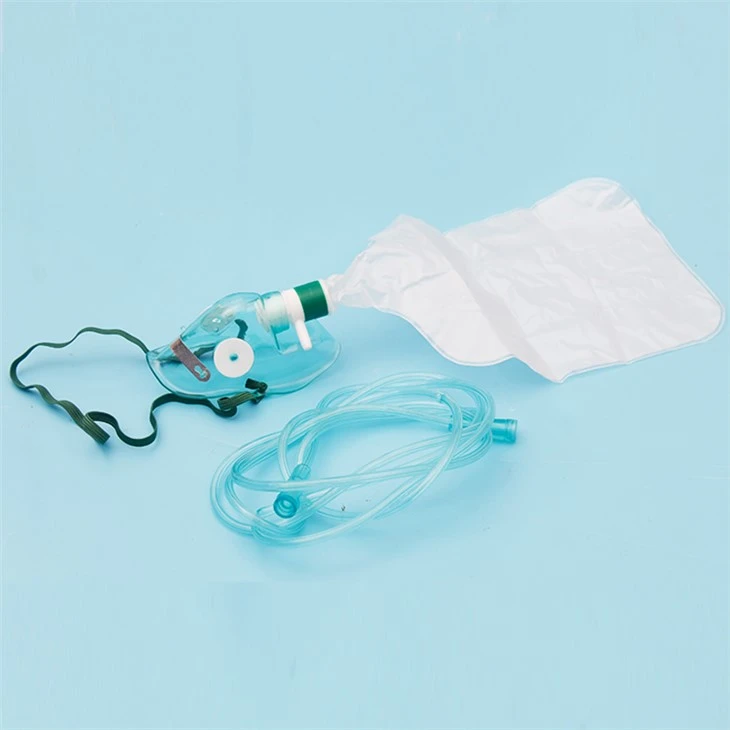Topeng Oksigen Venturi Boleh Laras Dengan Kit dan Beg Nebulizer