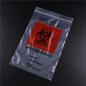 Makmal Perubatan Patologi Ldpe Autoclavable Makmal Sampah Biohazard Biodegradable