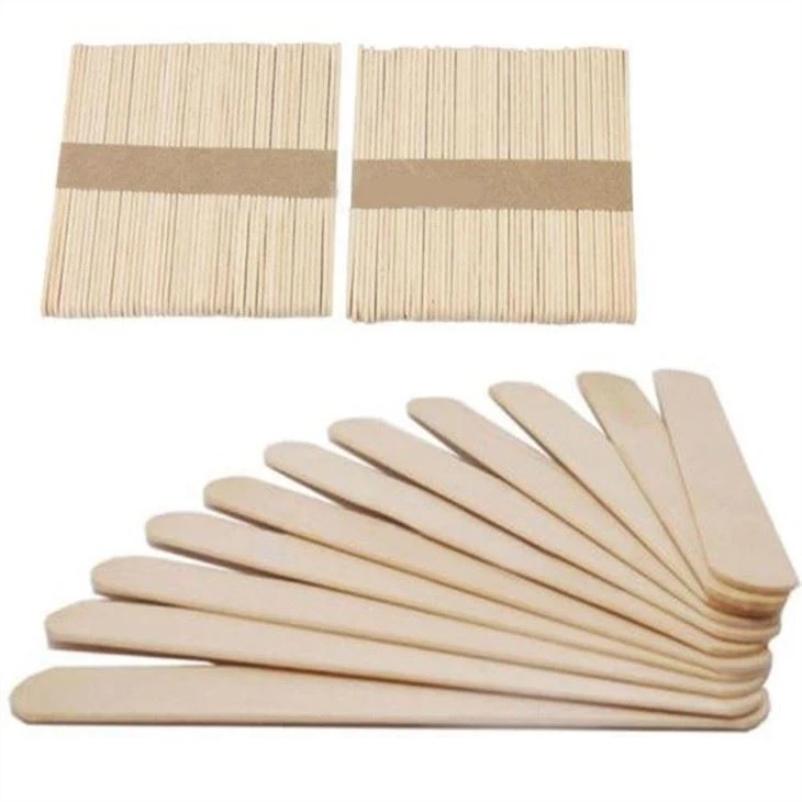 Depresor Kayu Perubatan Steril Spatula