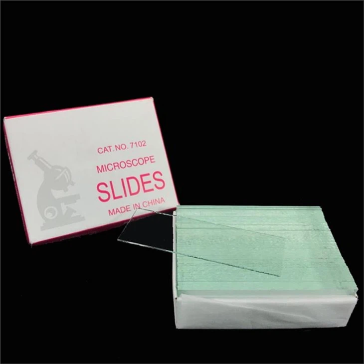 Unground Edges 7102 Clear Glass Microscope Slaid